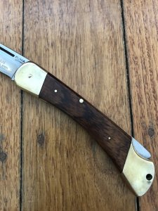 Puma Rare Model 970 Plainsman (Game Warden) 1970 Folding Lock Knife Serial # 11071