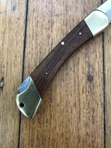 Puma Rare Model 970 Plainsman (Game Warden) 1970 Folding Lock Knife Serial # 11071