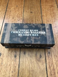 Twin Miniature COMMANDO Knives in Presentation Box