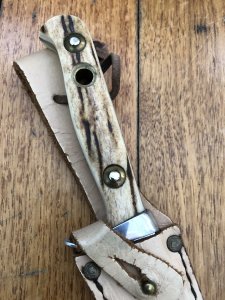Puma Knife: Puma 11 6394 Original 1989 Hunters Companion in original sheath