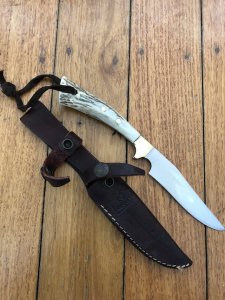 Mission Argentinian Gaucho Knife with Deer Antler Handle