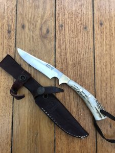 Mission Argentinian Gaucho Knife with Deer Antler Handle