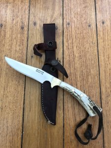 Mission Argentinian Gaucho Knife with Deer Antler Handle