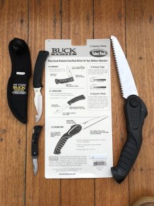 Buck Hunting 2 knife and 1 Saw Combo Value Pack