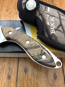 Buck Knife: Buck 196 Mini Alpha Hunter Camo Handle