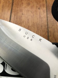 Buck Knife: Buck Large Omni Hunter Fixed Blade Knife