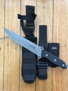 Azero Knives: HDM Big Tactical Bushcraft and Survival Knife