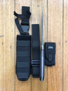Azero Knives: HDM Big Tactical Bushcraft and Survival Knife