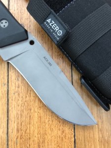 Azero Knives: HDM Medium Tactical Bushcraft and Survival Knife