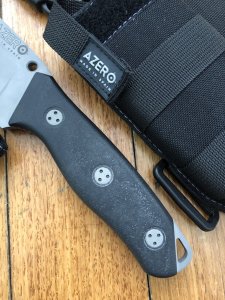 Azero Knives: HDM Medium Tactical Bushcraft and Survival Knife