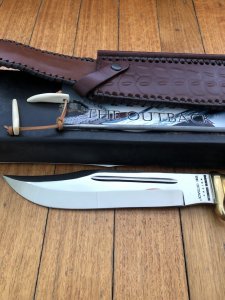 Down Under Knives: Down Under Outback Big Bowie Knife