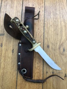 Puma Knife: Puma 11 6394 Original 1989 Hunters Companion in original sheath