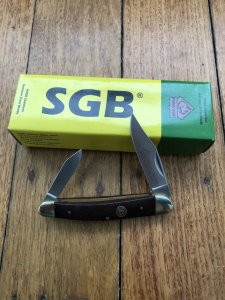 Puma SGB Knife: Puma SGB Junior Twin Blade Knife with Jacaranda Handle