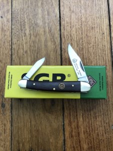 Puma SGB Knife: Puma SGB Junior Twin Blade Knife with Jacaranda Handle