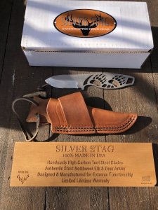 Silver Stag USA Handmade Silver Frame Bear Claw
