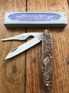 P.Beretta Folding Pen Knife with Bottle Opener.