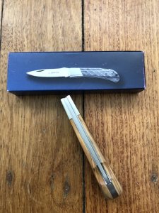 P.Beretta Chequered Folding Lock Knife