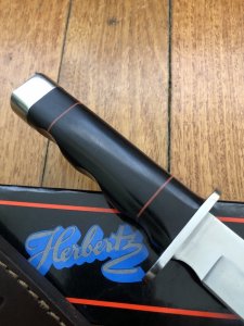 Herbertz Bowie with Black Pakkawood Handle
