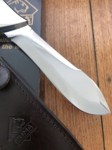 Puma Knife: Puma Rare 2007 SPECIAL EDITION White Hunter Model 50 with Stag Handle 116075 in Black Box