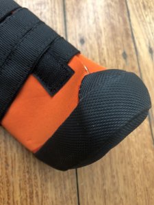 Avery HiTop Dog Boots in Blaze Orange Size M