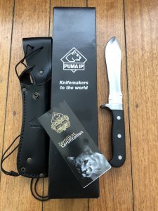 Puma Knife: Puma IP 836392 Survival Knife with G10 Handle