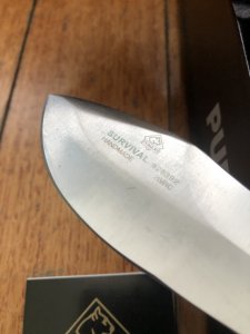 Puma Knife: Puma IP 826392 Survival Knife with Ebony Hard Wood Handle