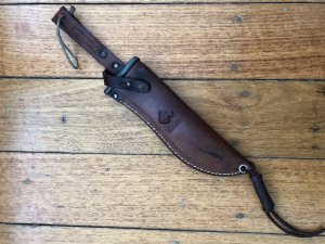Puma Knife Sheath: Puma Pre 1964 Original White Hunter Knife Leather Sheath