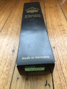 Puma Knife: Puma Original White Hunter II Knife in original Black sheath and Box