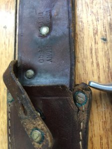 Puma Knife: Puma Vintage Pre-64 Skinner Handmade Knife with Stag Antler Handle