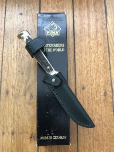 Puma Knife: Puma 1998 Jagdnicker 3587 Knife with Stag Antler Handle