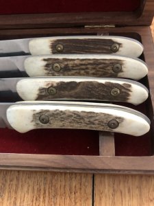 Puma Knife: Rare Original 2002 4 Piece Steak Knife Set in Presentation Box #2