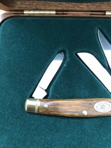 Schrade Ducks Unlimited USA-Made Special Edition Stockman knife in Wooden Gift Box