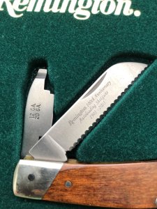 Remington made in USA 1905-2005 100 year Anniversary Auto Loading Shotgun Knife