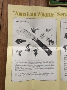 Camillus American Wildlife Series USA-Made Special Edition Mallard Bird knife in Gift Box