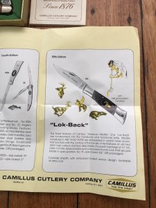 Camillus American Wildlife Series USA-Made Special Edition Mallard Bird knife in Gift Box