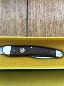 Puma Model 835 Junior 1983 Folding Lock Knife in original box Serial Number 39382 No1