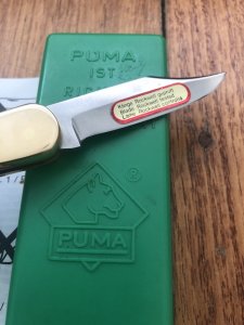 Puma Gentlemen 1984 Folding Knife in Box with Paperwork No.18481