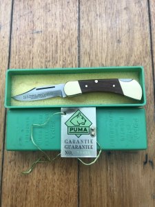 Puma Gentlemen 1984 Folding Knife in Box with Paperwork No.18481