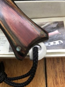 SGT.BULLDOG Model 500 Double Edged Double Knife with original sheath