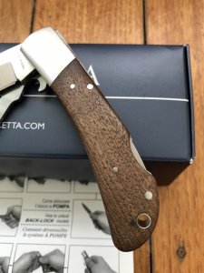 P.Beretta NYALA Folding Lock Knife with Bird Hunting Gut Hook Blade