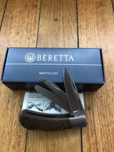 P.Beretta DUIKER Folding Lock Knife with 3 Blades