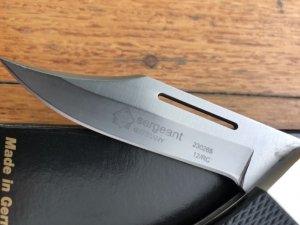 Puma Knife: PUMA 2012 Sergeant Folding Lock Knife With Black Handle.