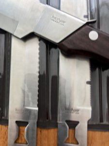 Kershaw Knife: Vintage KERSHAW KAI BLADE TRADER Japanese 6 Blade Knife Set with Case