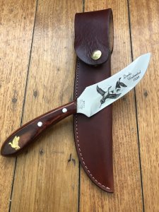 Grohmann Knives: Ducks Unlimited 1999 Pictou Presentation Knife