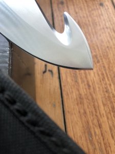 Puma Knife: Puma Rare 132001 PTS 58 Huntac Tactical Survival Knife with Gut Hook in Original Box