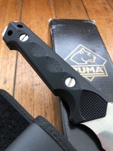 Puma Knife: Puma Rare 132001 2002 Huntac Tactical Survival Knife with Gut Hook in Original Box