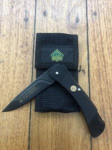 Puma Knife: Puma Rare 233265 KERAMIC Model Lock back Knife with Black ABS Handle 1995