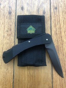 Puma Knife: Puma Rare 233265 KERAMIC Model Lock back Knife with Black ABS Handle 1995