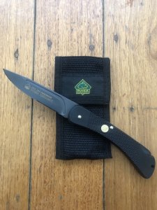 Puma Knife: Puma Rare 233265 KERAMIC Model Lock back Knife with Black ABS Handle 1995