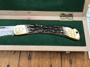 Puma Knife: Puma Original CK634 1769 Commemorative Knife in Presentation Box